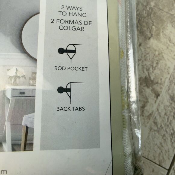 allen + roth Amesmore 84-in Linen Light Filtering Grommet Single Curtain Panel - Picture 9 of 11